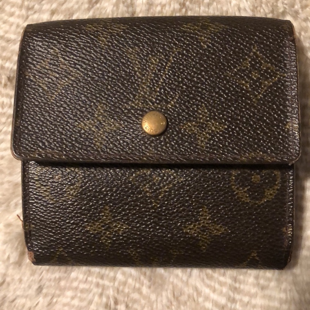 ✨3✖️Host Pick✨ Louis Vuitton Monogram Canvas Portefeuille Elise Wallet